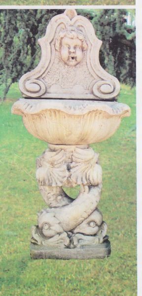 Fontana cemento bianco Ancona Fn42