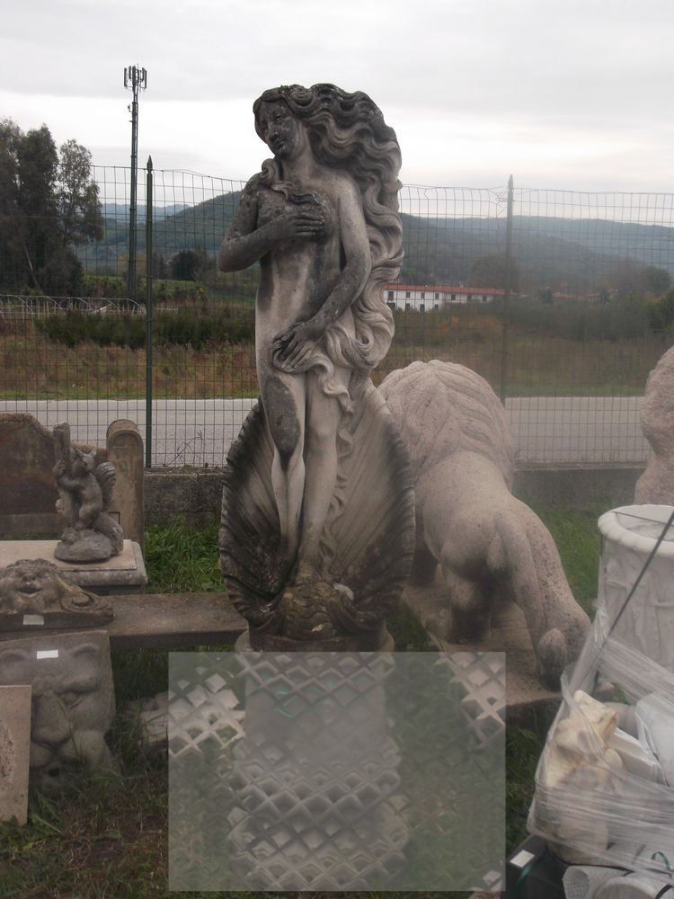 Venere Rinascente del Botticelli Statua in pietra scolpita, ST01PC