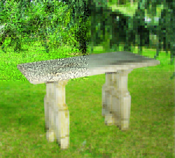 tavolo in cemento bianco, Pn14A