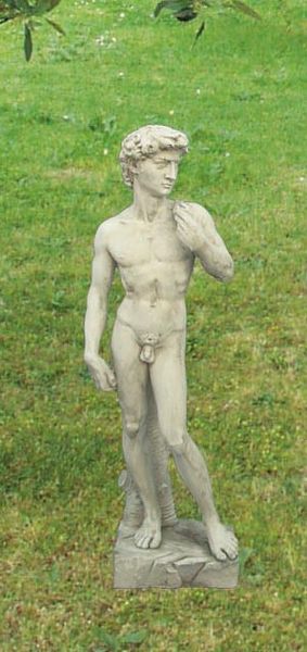 David di Michelangelo in cemento bianco, TSA02A